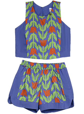 CONJUNTO ESTAMPA FLOR DE MIÇANGA