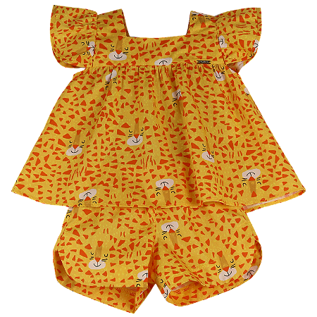 CONJUNTO ESTAMPA DONA ONÇA