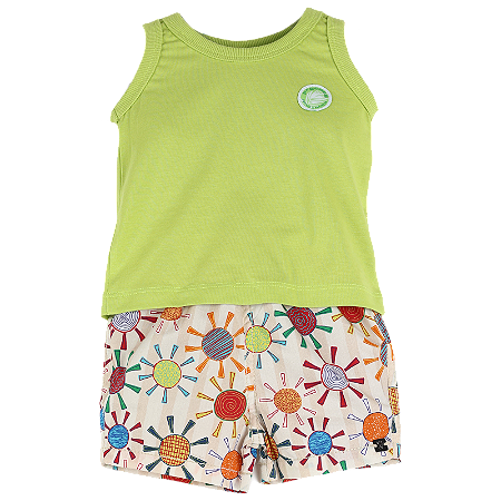 CONJUNTO ESTAMPA SOL FUNDO OFF