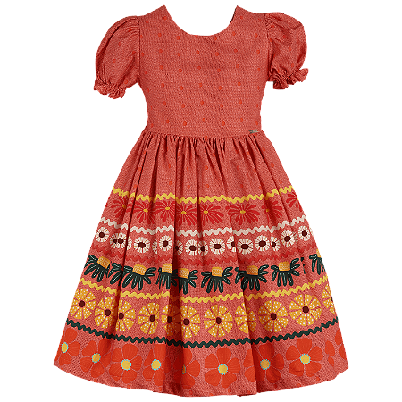 VESTIDO ESTAMPA TRICOTANDO