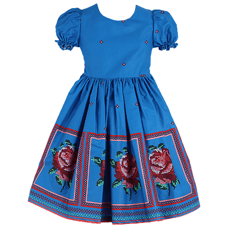 VESTIDO ESTAMPA PONTO CRUZ