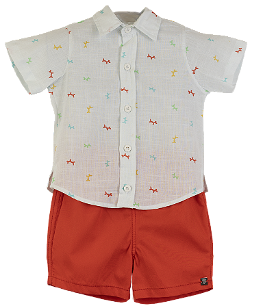 CONJUNTO CACHORRINHO MINI BRANCO
