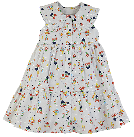 VESTIDO ESTAMPA FLOR LUZ LIBERTY