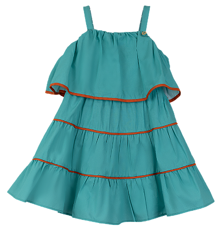 VESTIDO VERDE TIFFANY FORTE