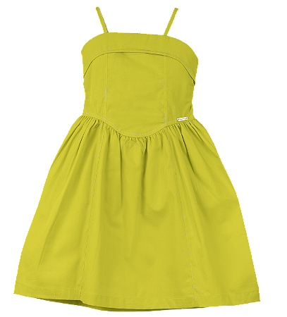 VESTIDO AMARELO NEON