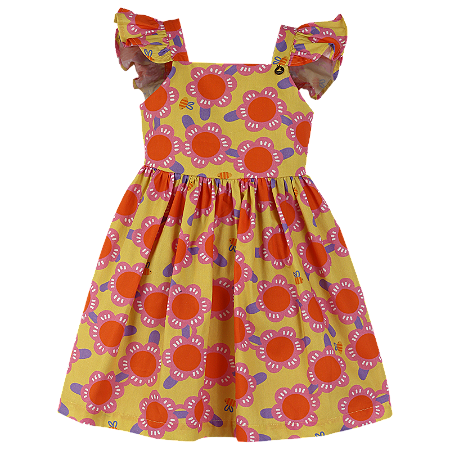 VESTIDO ESTAMPA ÓCULOS DE SOL