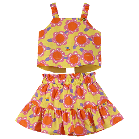CONJUNTO ESTAMPA ÓCULOS DE SOL