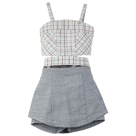 CONJUNTO XADREZ AZUL E VERMELHO