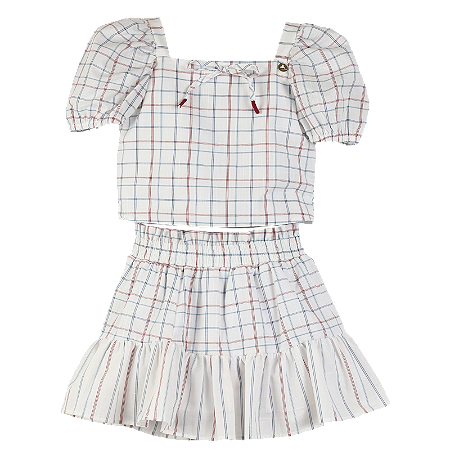 CONJUNTO XADREZ AZUL E VERMELHO