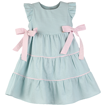 VESTIDO VERDE ÁGUA