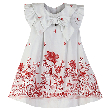 VESTIDO ESTAMPA DESPERTAR DOS BRINQUEDOS
