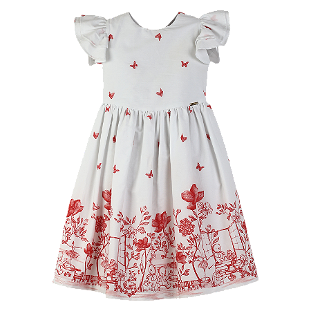 VESTIDO ESTAMPA DESPERTAR DOS BRINQUEDOS