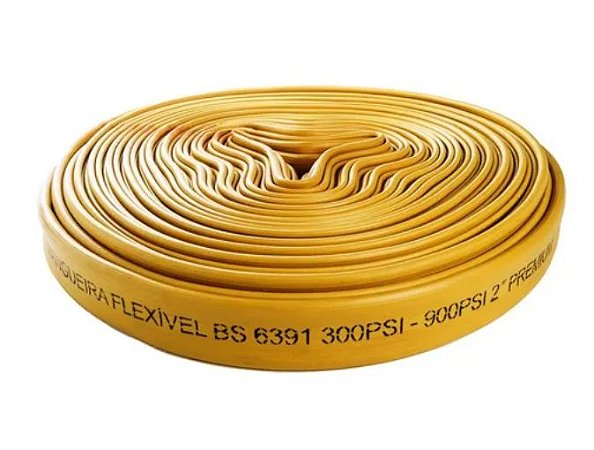 Mangueira SAMPLAFLAT20HD 152mm 10 Metros Sampla