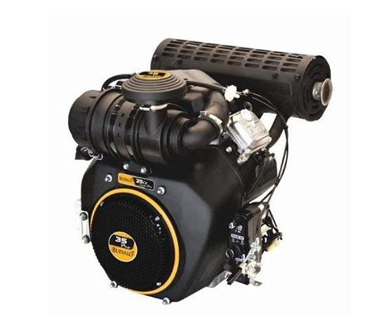 Motor Buffalo Gasolina BFGE 35cv PRO 2cc Partida Elétrica