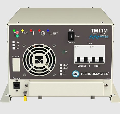 Inversor Senoidal Para Motorhome Technomaster TM11M 24v 3.5Kva 220V