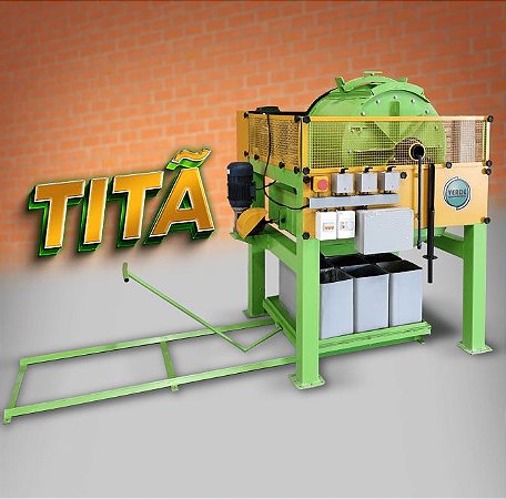 Processador Titã para Preparação do Material para Fabricação do Tijolo Ecológico