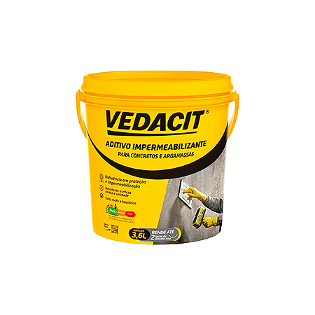 Impermeabilizante Vedacit 3,6kg