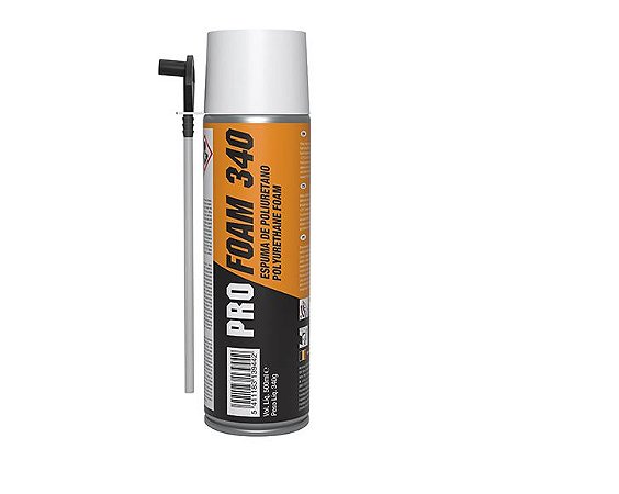 Espuma Expansiva de Poliuretano 500m/340g Pro Foam