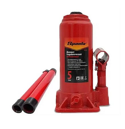 Macaco Hidráulico 5 Ton Tipo Garrafa Sparta