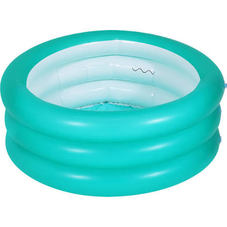 Piscina Inflável Kiddie Pool Bel 3 Anéis 43L 70Cm X 30Cm