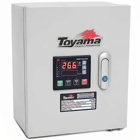 Painel Ats para Gerador Toyama Tdg7000xp / Tdg8500xp Monofasico 220v