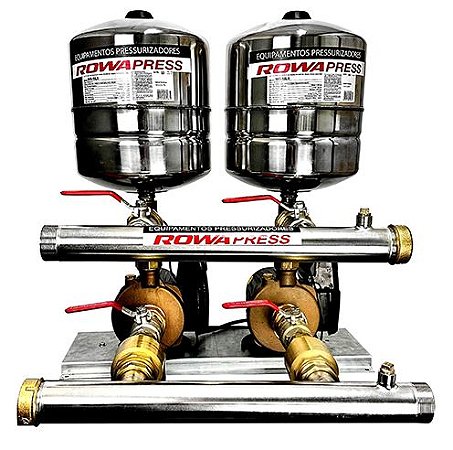 Sistema de Pressurização Rowa Tandem S Tandem 200e Trif. 220V até 30 Banheiros