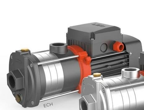 Motobomba Industrial Horizontal Multiestágio Echm4-40s 1,5 Cv Monofasico 110/220v