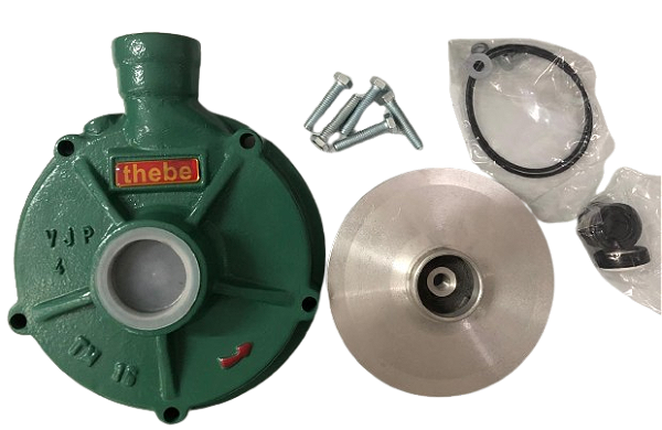 Bomba Centrifuga Thebe Th-16 Rotor 148x3 Aluminio sem Motor para Motores de 2cv