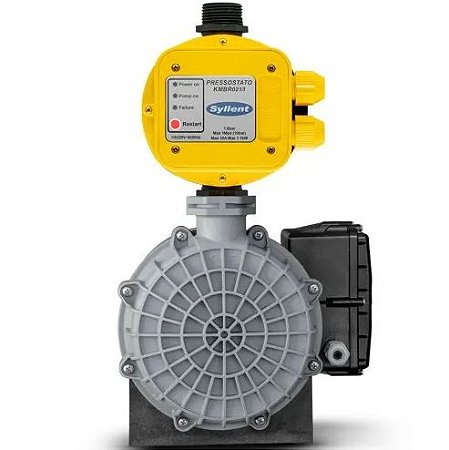 Bomba Pressurização 1/2cv 220v Syllent Aqquant Com Pressostato Eletrônico