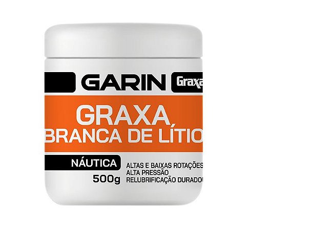 GRAXA BRANCA LITIO PURA 500 GRS