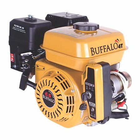 Motor Buffalo Gasolina Bfge 4t 6.5cv Com Embreagem P. Eletrica