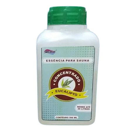 Essencia de Eucalipto 500ml para Saunas Impercap