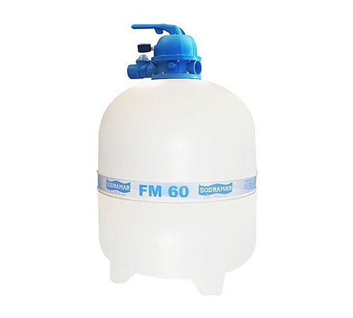 Filtro Para Piscinas Fm-60 P/ Até 85 Mil Litros Sodramar