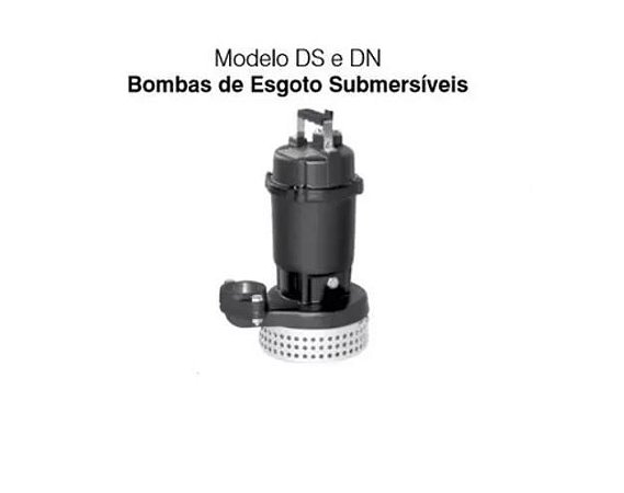 Bomba De Água Submersa Ebara 1,0cv 50ds6.75 Trifasico 220v