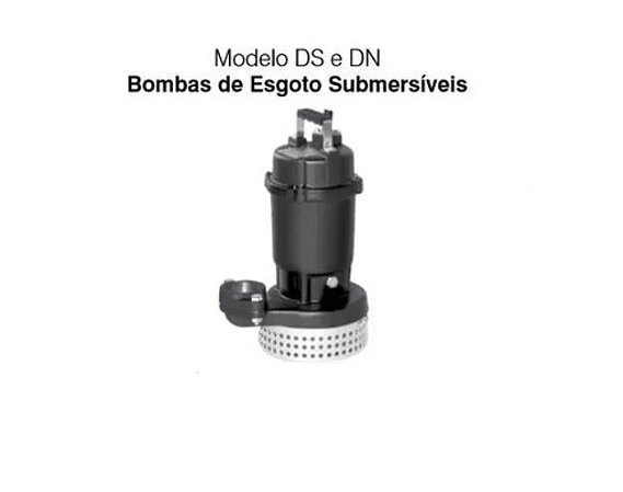 Bomba De Água Submersa Ebara 3cv 50DS62.2 Trifasico 380/440V