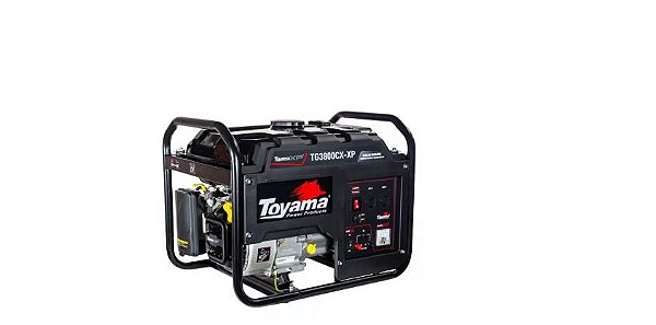 Gerador Toyama Portatil Gasolina Tg3800cx-xp 3,1kva 6.5hp Mono Bv Avr