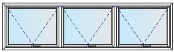 Janela Maxim-Ar De 03 Folhas