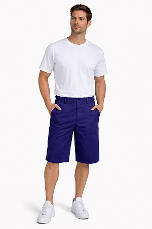 Bermuda Profissional em Brim / Sarja