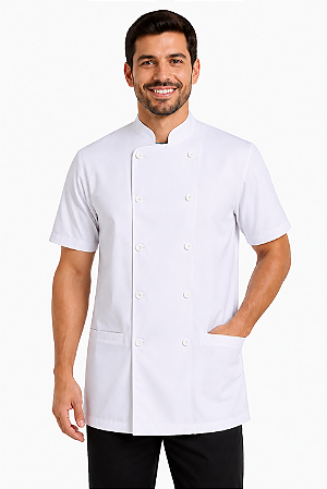 Dólmã de Chef de cozinha em Algodão