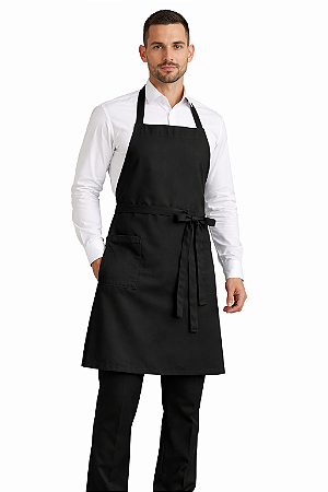 Avental tradicional de frente para restaurantes