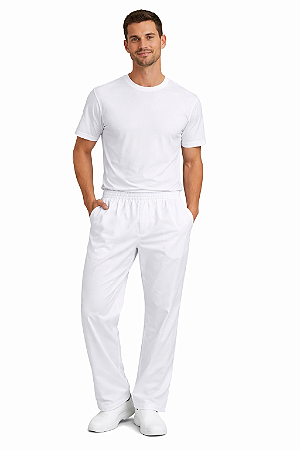 Calça Profissional com elástico total na cintura