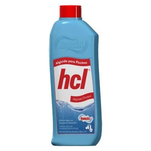 Algicida Choque hcl - Hidroall (1 Litro)