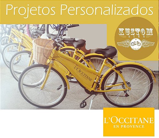 Bicicleta Personalizada para Empresas e Ações de Marketing