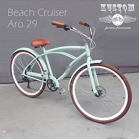 Bicicleta Retrô Aro 29 Beach - Freios a Disco