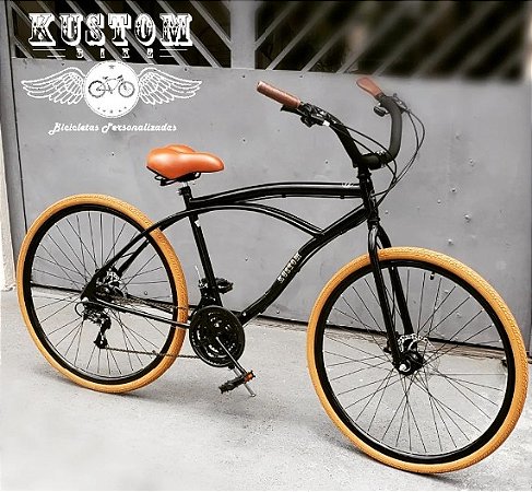 Bicicleta Harley Inspired Alumínio Aro 29 - Old School - Kustom Bike -  Bicicletas com Personalidade