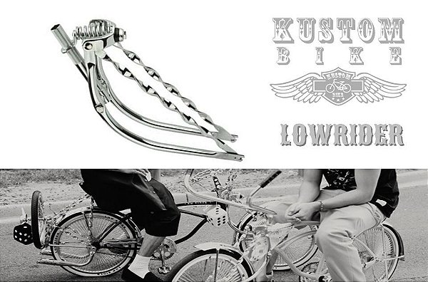 Garfo Lowrider Aro 26 Bicicleta Low Rider Bike Vintage