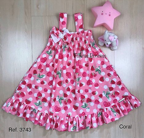 vestido da moranguinho