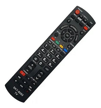 CONTROLE REMOTO TV PANASONIC 8093