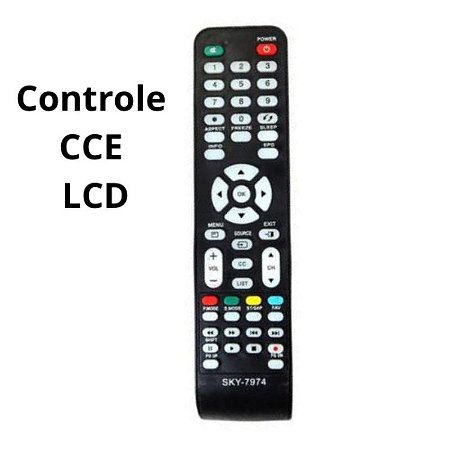 CONTROLE TV CCE 7974