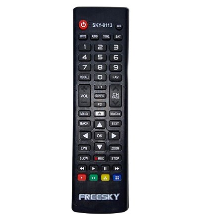 CONTROLE RECEPTOR FREESKY 9113